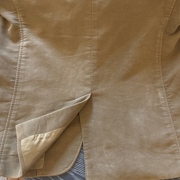 Black Brown 1826 Military or Safari Style Brushed Cotton Blazer Jacket Large - Picture 8 of 9